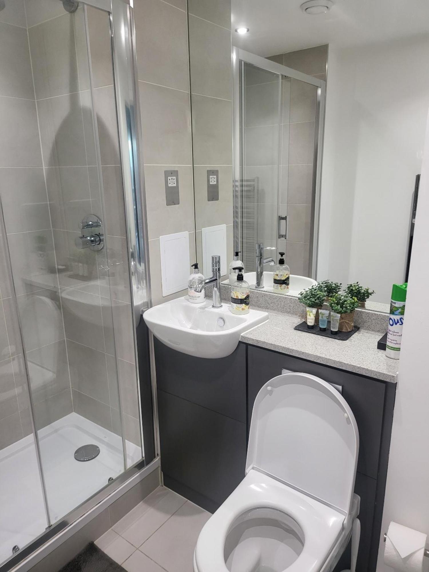 Kayz Lodge- Luxury Ensuite-Private & Shared Accommodation In A New House At The Olympic Village Overlooking Stratford Westfield And Tube Station Londen Kamer foto